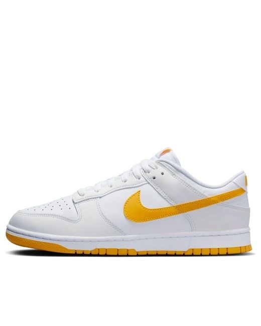 Nike White Dunk Low University' for men