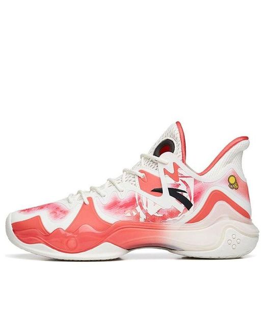 Anta Pink Shock Wave 4 'Crayfish' for men