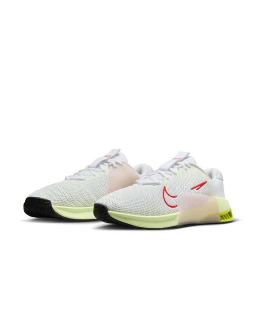 Nike White Metcon 9 Workout Shoes