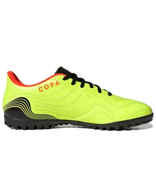 Adidas Yellow Copa Sense.4 Tf 'Game Data Pack' for men