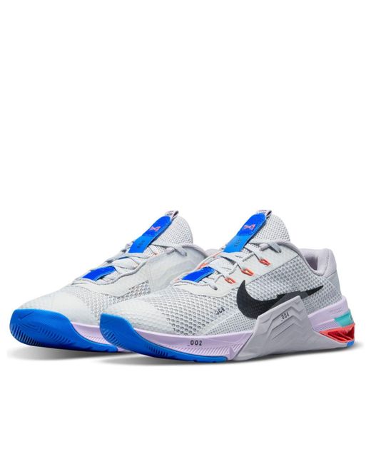 Nike Blue Metcon 7 'Light Smoke Haze' for men
