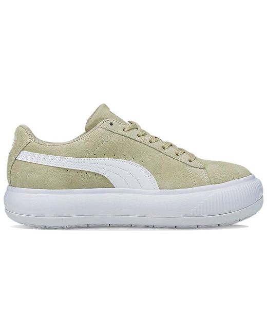 PUMA White (Wmns) Suede Mayu 'Putty'