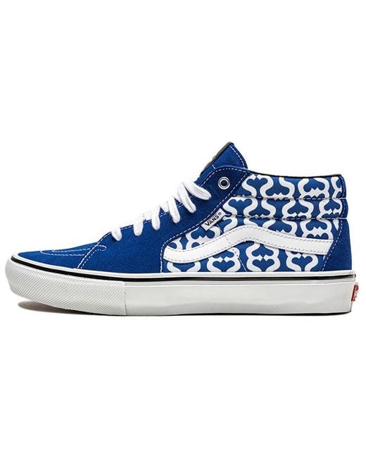 Vans Blue Supreme X Grosso Mid 'Monogram S for men
