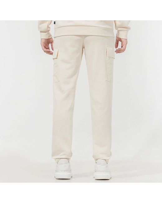 PUMA White Winterized Cargo Pants for men