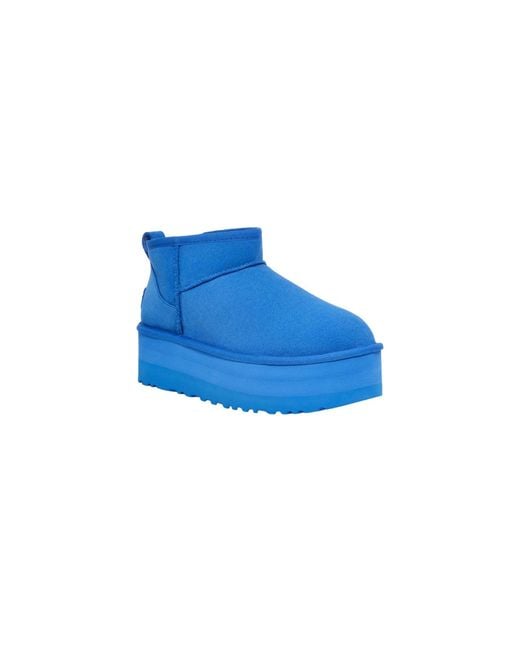 Ugg Blue (Wmns) Classic Ultra Mini Platform 'Big Sky'