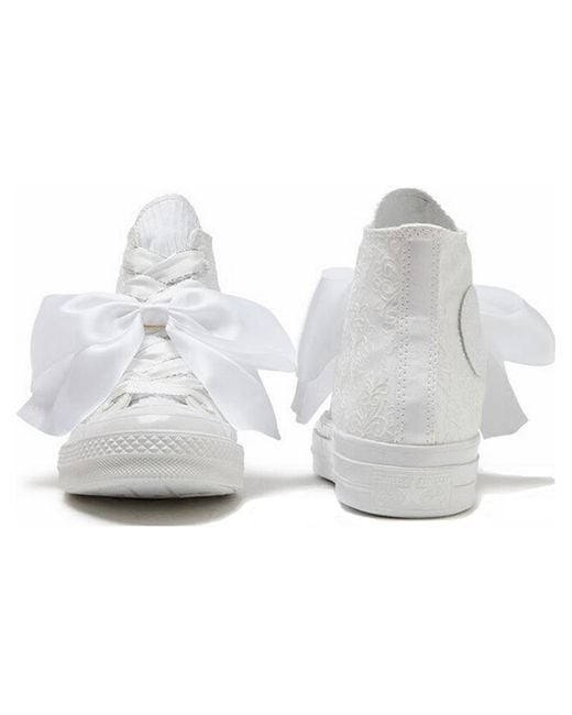 Converse White (Wmns) Chuck Taylor 70S High Tops 'Floral Embroidered'