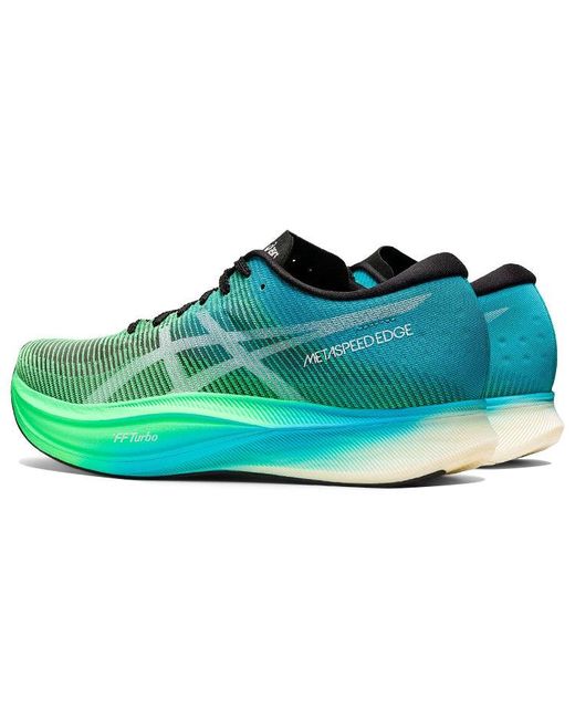Asics Blue Metaspeed Edge+ New Leaf' for men