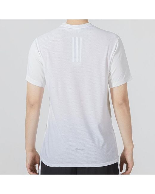 Adidas White Designed 4 Training Heat.Rdy Hiit T-Shirts for men