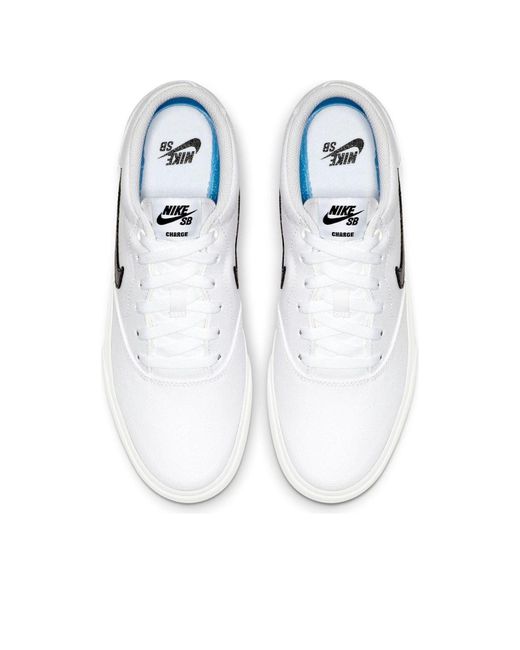 Nike White Charge Slr Txt Sb for men