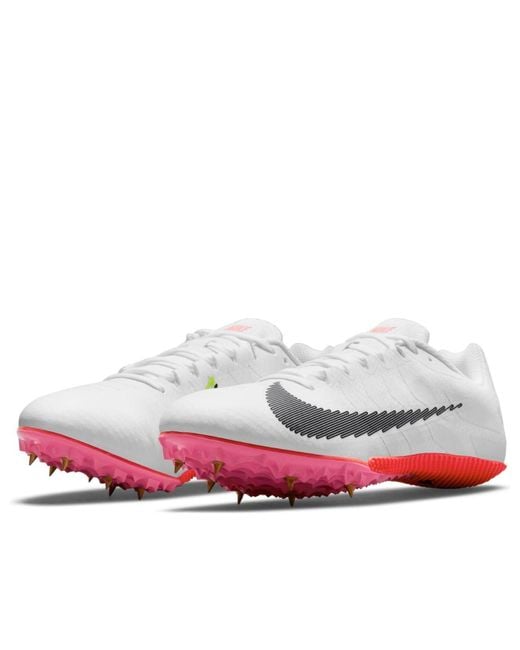 Nike White Air Zoom Rival S 9 Spikes 'Rawdacious' for men