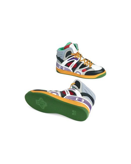 Gucci Multicolor Basket Sneaker for men