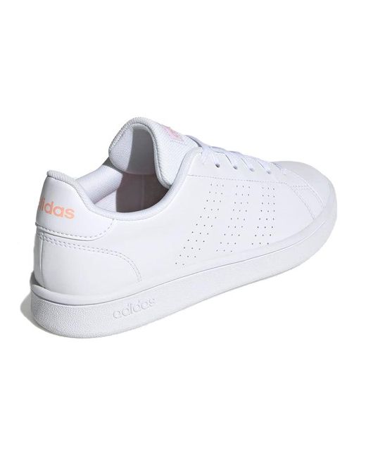 Adidas White (Wmns) Advantage Base Glow'