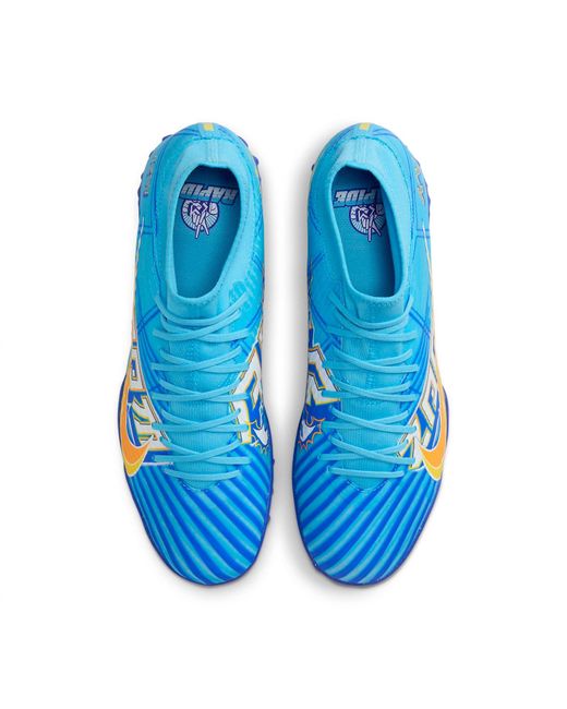 Nike Blue Mercurial Superfly 9 Academy Km Tf 'Baltic' for men