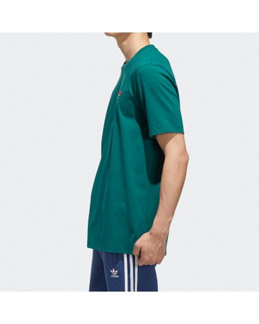 Adidas Green Originals Sports Short Sleeve Forest for men