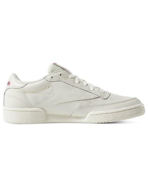 reebok club c 85 meteor red