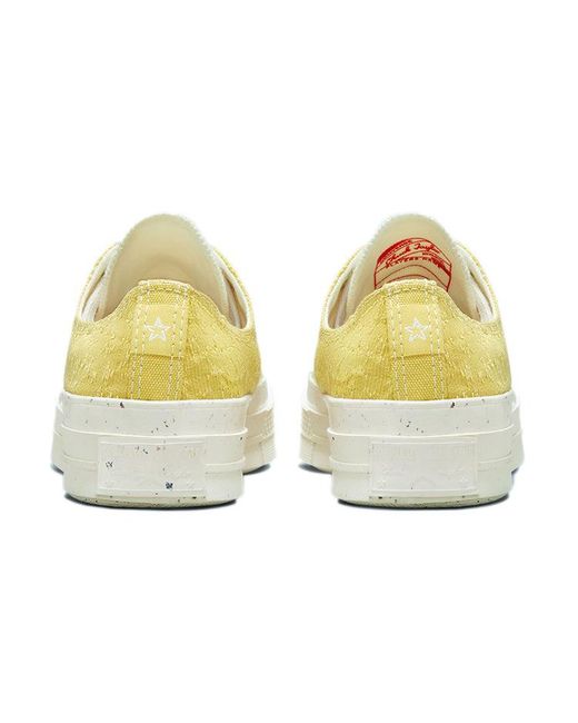 Converse Yellow (Wmns) Chuck 70 Low 'Hybrid Texture