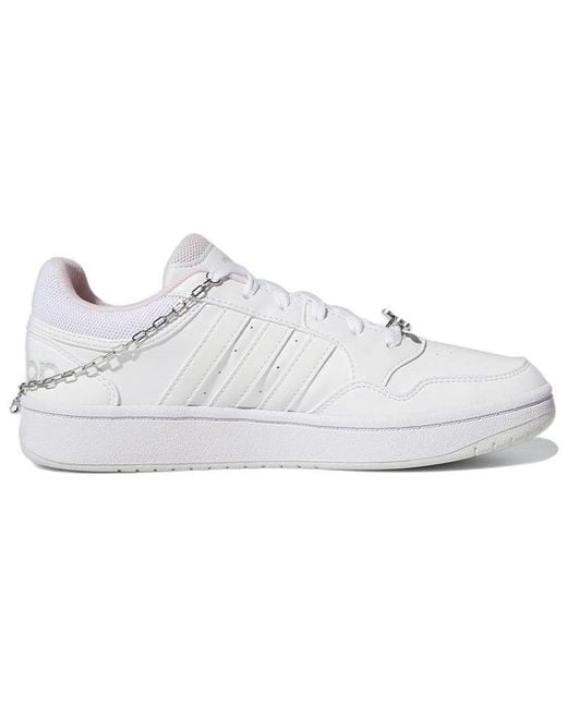 Adidas White (Wmns) Hoops 3.0 Shoes