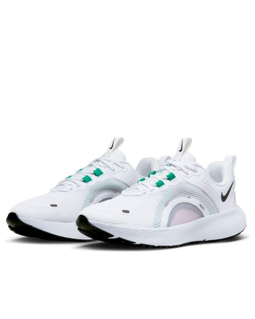 Nike White (Wmns) React Escape Run 2 Neptune'