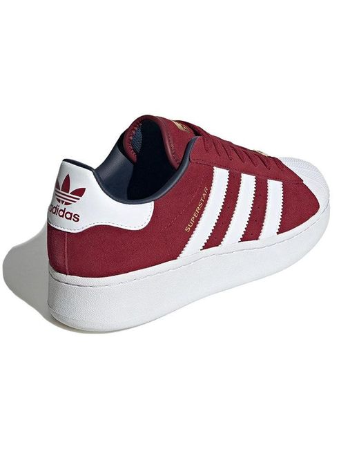 Adidas Red Originals Superstar Xlg for men