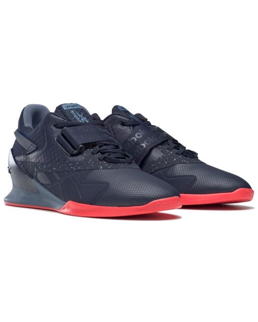 Reebok Blue Legacy Lifter 2 'Vector Neon Cherry' for men