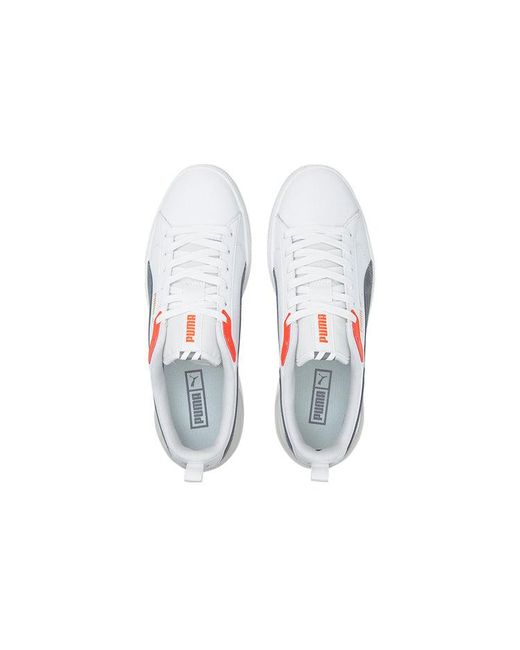 PUMA White Suede Bloc Dark Slate' for men