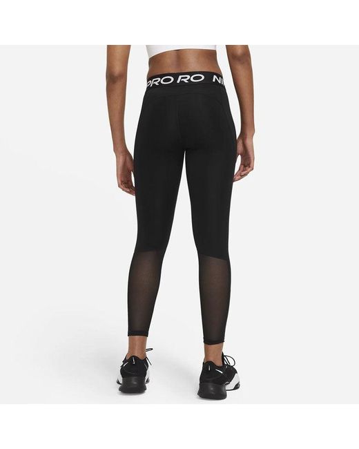 Nike Black (Wmns) Pro Running Training Quick Dry Sports Gym Pants/Trousers/Joggers
