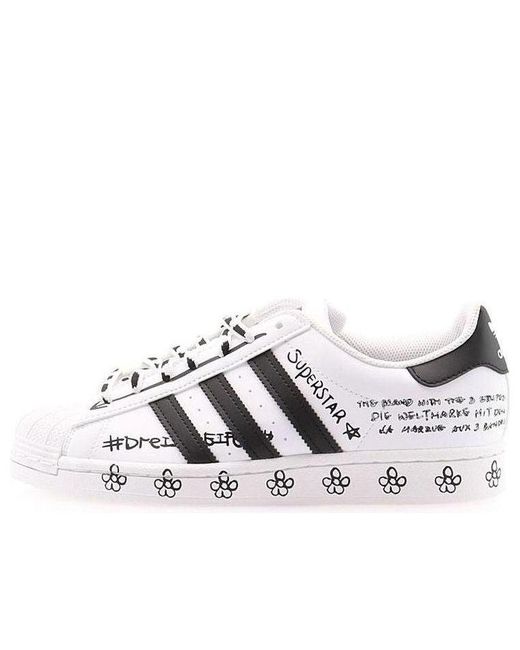 Adidas White Superstar 'Sharpie Pack for men