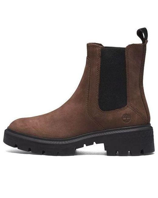 Timberland Brown Cortina Valley Chelsea Boots