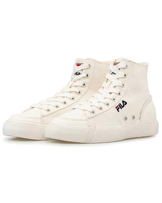 Fila Natural (Wmns) Fila Block High-Top Canvas Shoes