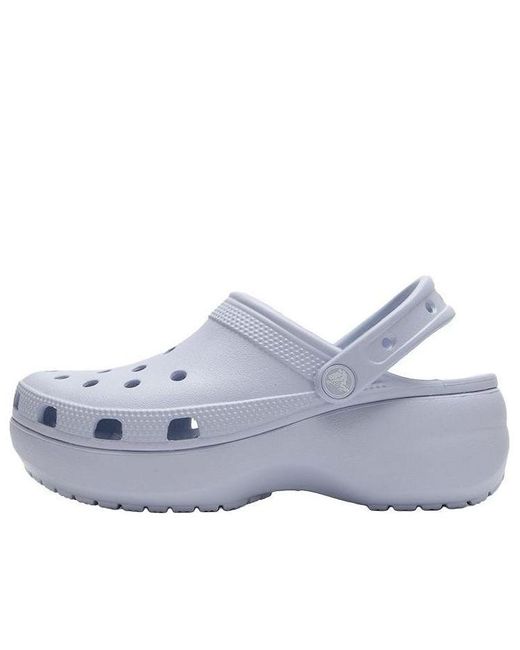 CROCSTM Blue (Wmns) Classic Platform Shoes