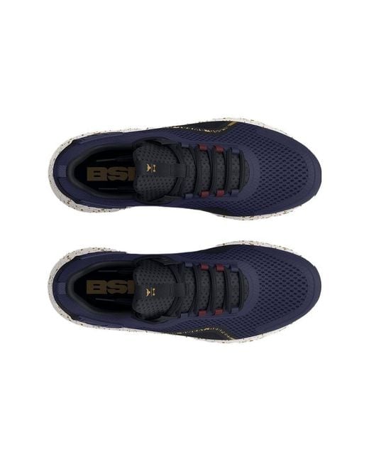 Under Armour Blue Project Rock Bsr 3 'Midnight Metallic' for men