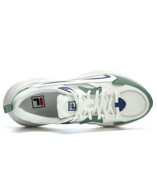 Fila White Mars 1 S Shoes 'Sea' for men