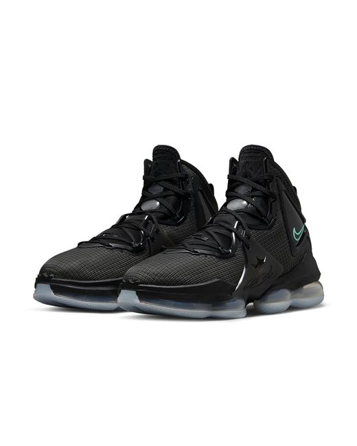 Nike Black Lebron 19 Ep Aqua' for men