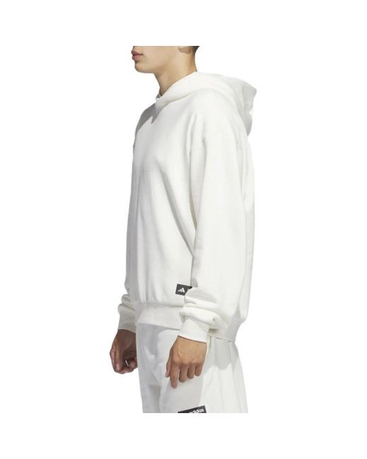 Adidas White Legends Hoodie 'Off' for men
