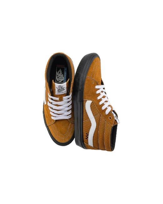 Vans Brown Skate Grosso Pig Suede for men