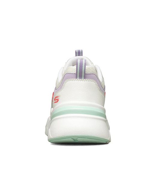 Skechers White (Wmns) Bobs Bamina