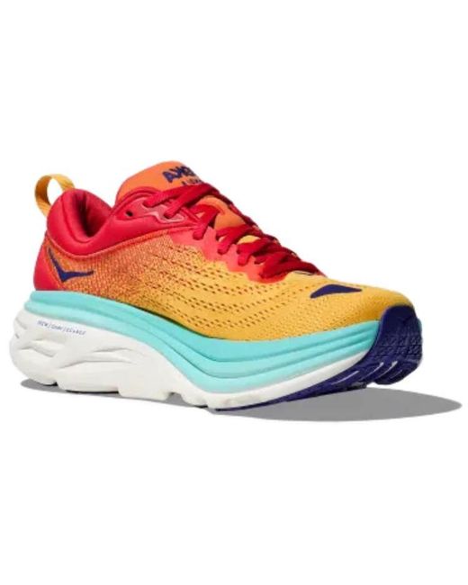 Hoka One One Red (Wmns) Bondi 8 'Cerise Cloudless'