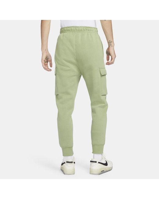 Nike Green Sportswear Club Sweatpants for men
