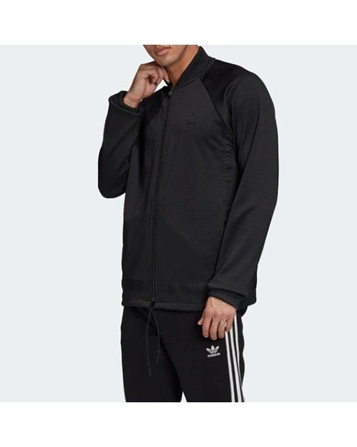 Adidas Blue Originals Warmup Track Jacket For for men