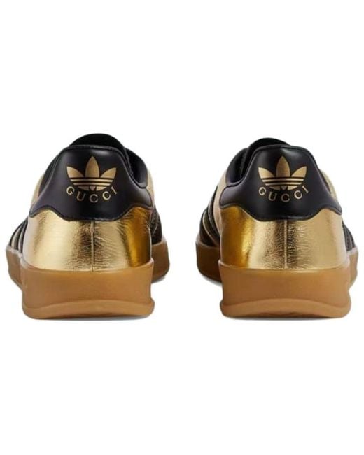Gucci Brown Adidas X Gazelle 'Metallic' for men