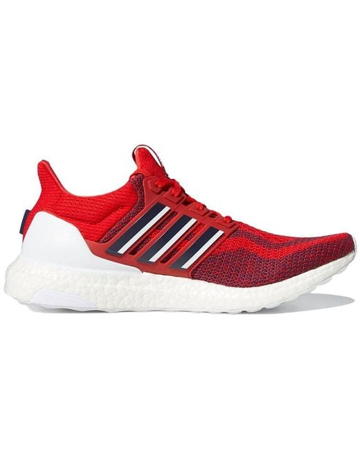 Adidas Red Jalen Ramsey X Ultraboost 2.0 'Brentwood Academy' for men