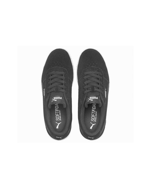 PUMA Black (Wmns) Carina Slim Suede