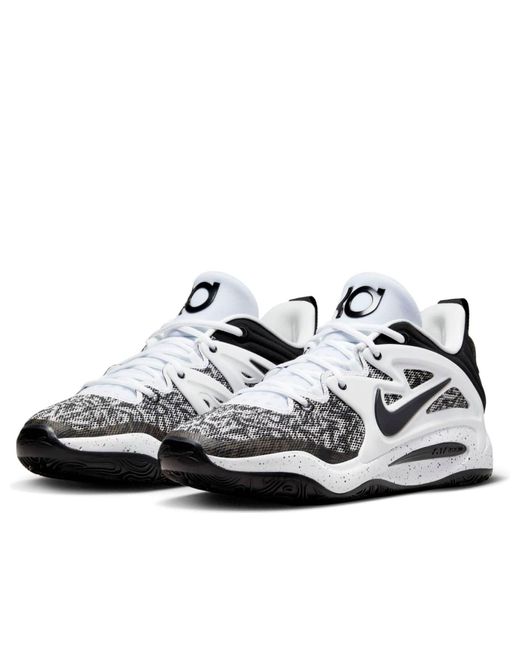 Nike Black Kd15 (team) Basketball Shoes In White, for men