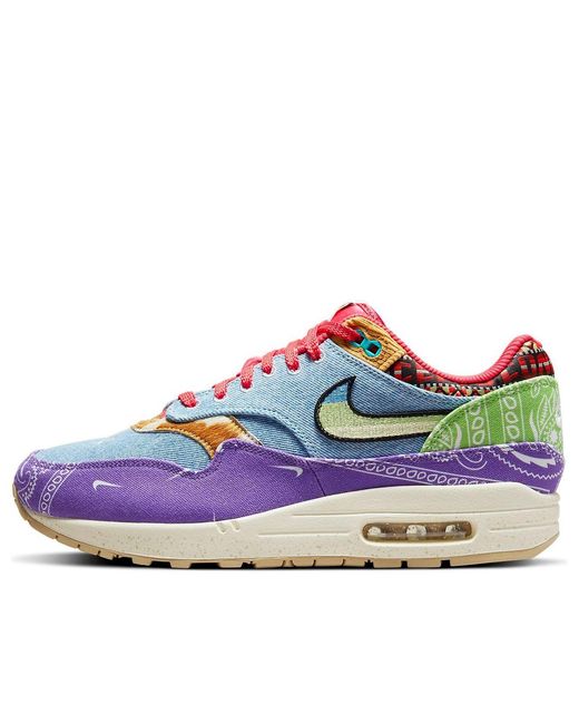 Nike Blue X Concepts Air Max 1 'Fuchsia' for men