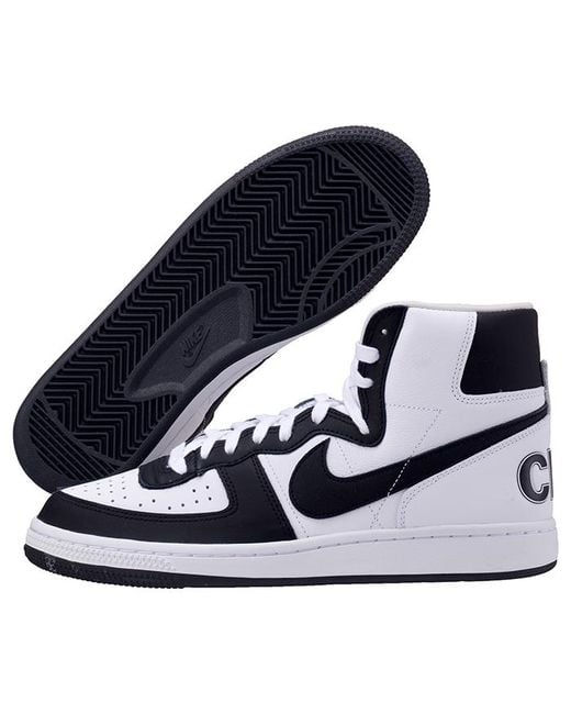 Nike White Terminator High X Comme Des Garcons Homme Plus for men