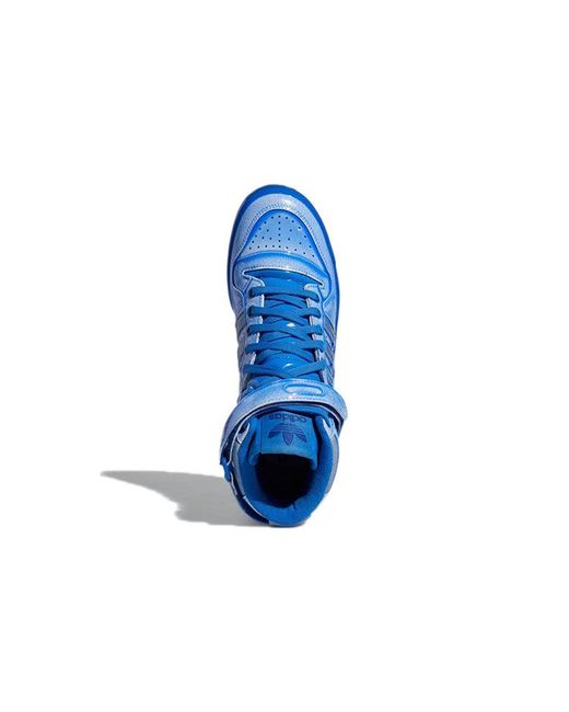 adidas Jeremy Scott X Forum High 'Dipped in Blue for Men | Lyst UK