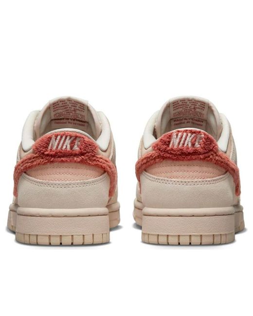 Nike Pink (Wmns) Dunk Low 'Terry Swoosh'