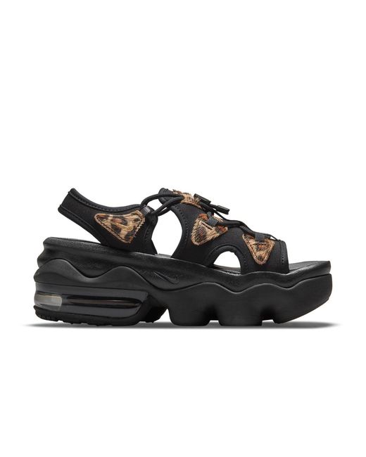 Nike Black (Wmns) Air Max Koko Sandals/Leopard