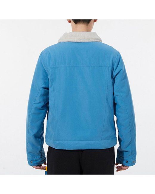 Nike Blue Sports Padded Clothes Jacket for men