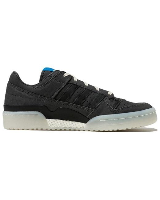 Adidas Black Forum Low 'Dark Solid' for men